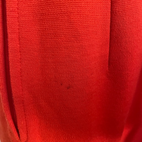 Vintage orange jumpsuit size S/M gold buttons great for wintee - Picture 3 of 5